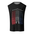 thumbnail image 4 of HCNTES Mens Big and Tall Tag-free Tank Top Summer Sleeveless Workout Bodybuilding Fitness Knit Running Vest(Black,3XL), 4 of 4