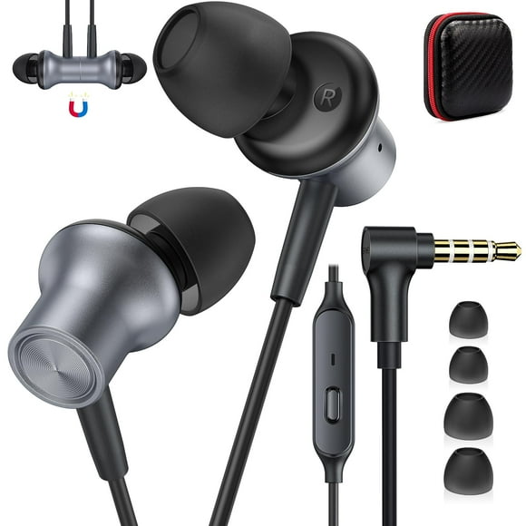 Auriculares con cancelación de ruido con cable ASKUBSKU para computadora portátil Chromebook