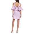 thumbnail image 2 of 3.1 Phillip Lim womens  Taffeta Mini Dress, 6, Purple, 2 of 3
