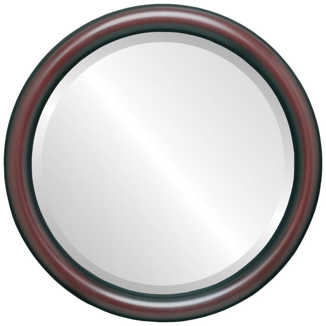 Pasadena Framed Mirror - Rosewood