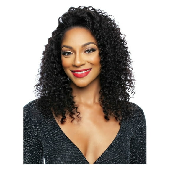 Mane Concept Trill 100% Human Hair HD Wet N Wavy Whole Lace Wig - TROH461 13A DEEP WAVE 20" (NATURAL)