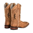 thumbnail image 3 of Laredo Women's Women'S Spellbound Western Performance Boot Broad Square Toe Tan 11 M  US, 3 of 9