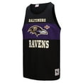 thumbnail image 2 of Men's Mitchell & Ness Black Baltimore Ravens Retro Colorblock Tank Top, 2 of 5