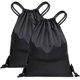 thumbnail image 1 of Bolsa de gimnasia con cordón, bolsa deportiva con cordón, bolsa deportiva impermeable con cremallera exterior para deportes, playa, vacaciones, natación, viajes, 2 piezas, 1 of 5