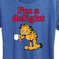 thumbnail image 3 of Garfield - I'm A Delight - Women's Short Sleeve Graphic T-Shirt, 3 of 5
