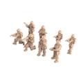 thumbnail image 3 of TISHITA 8Pcs Soldier Figure Models Resin Mini Figures for Sand Table Miniature Scene 2.5cm, 3 of 8