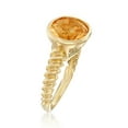 thumbnail image 3 of Ross-Simons 4.50 Carat Oval Citrine Ring in 18kt Gold Over Sterling, Women's, Adult, 3 of 5