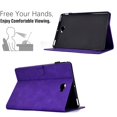 thumbnail image 3 of ELEHOLD Case for Samsung Tab A 10.1 (2016), Slim PU Leather Case with Card Holder Folio Stand Cover Compatible with Samsung Tab A 10.1 (2016),Purple, 3 of 6