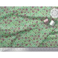 thumbnail image 2 of Soimoi Polyester Crepe Fabric Paisley & Floral Artistic Printed Craft Fabric by The Yard 52 Inch Wide, 2 of 3