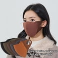 thumbnail image 4 of Breathable Warm Windproof Face Mask, Traceless Cold Weather Neck Gaiter, Thermal Polyester Fiber Ski Snowboard Motorcycle Balaclava One Size, 4 of 8