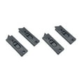 thumbnail image 3 of Luzkey 4 Pcs Quincaillerie à Loquet d'Inclinaison à Encliqueter pour Accessoires de Fenêtre de Maison Robuste 2 Trous Facile à Installer Paires de Loquets d'Inclinaison à Ressort L, 3 of 8