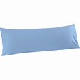 thumbnail image 1 of Chenchen Body Pillow Cover - Super Soft Microfiber 20x54 Body Pillow Case - Envelope Closure, Wrinkle, Stain Resistant 20x54 Long Pillowcase, Sky Blue, 1 of 1