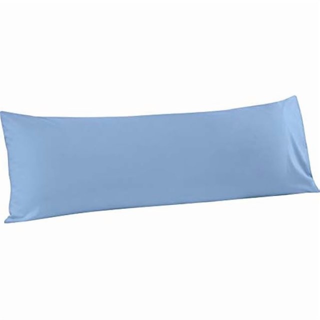 Chenchen Body Pillow Cover - Super Soft Microfiber 20x54 Body Pillow Case - Envelope Closure, Wrinkle, Stain Resistant 20x54 Long Pillowcase, Sky Blue