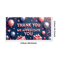 thumbnail image 2 of Decorative Design Thank You Banner Pink Theme Balloon Decoration for Employee Appreciation Events Celebration Indoor Decoration, 2 of 6