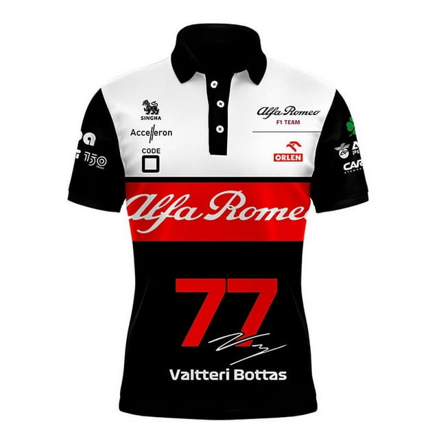 Polo à Manches Courtes, Costume de Course, Costume de Cross-country, Costume de Cyclisme, Polo pour Hommes