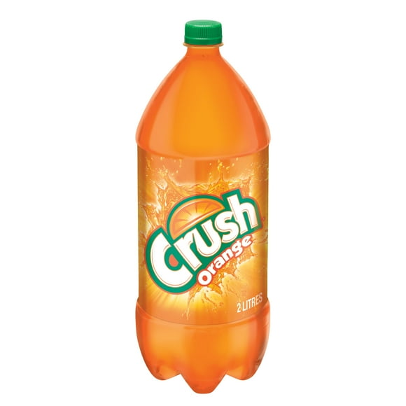Crush Orange Soft Drink 2 L, Bottle, 2L