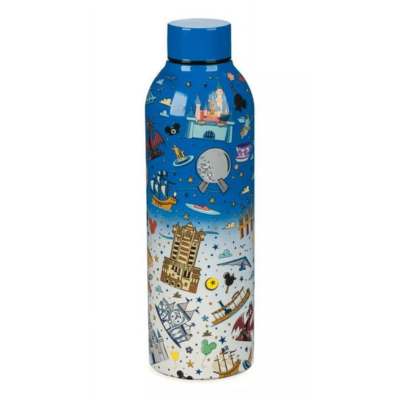Disney Parks Stainless Steel Water Bottle New With Tag
