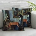 thumbnail image 3 of Orinice Graphic Decorative Cushion Throw Pillow Cover for Home Couch Living Room Bed Sofa Indoor Outdoor Use Aesthetic High-Quality Material 1PC 22x22in, 3 of 5