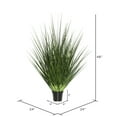 thumbnail image 3 of Vickerman 48" Artificial Potted Extra Full Green Grass., 3 of 5