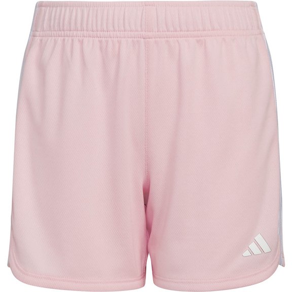 adidas Women's Pacer 3-Stripes Woven Shorts Pink Size 2X
