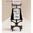 thumbnail image 5 of Super Lightweight Toddler Pram Baby Cart with Comfortable Seating and Strong Aluminum Frame for Daily Use Aluminum alloy red, 5 of 5