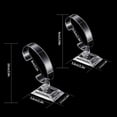 thumbnail image 2 of FacoFaco 10 Pcs Plastic Watch Display Stand Holder, 4 Inch/3.5 Inch, Clear, 2 of 7