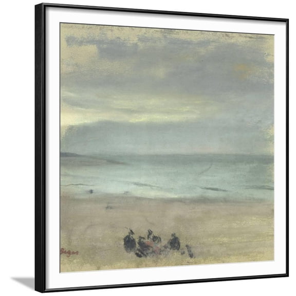 Art.com Printed Scenic Framed Art Print, 27" x 27", by Edgar Degas