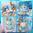 thumbnail image 4 of Decoración para tartas con forma de Zafena, animales marinos, 17 unidades, 4 of 6
