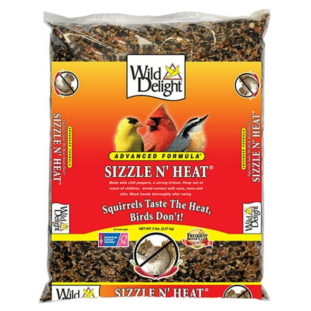 Wild Delight Sizzle N  Heat Advanced Formula Birdseed Food- 14 Pounds