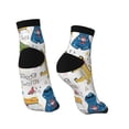 thumbnail image 4 of Bingfone Dinosaur Design Patterned Men'S Women'S Casual Cotton Socks, 4 of 9