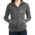 thumbnail image 1 of CafePress - Cool Ukraine Flag Ukrainian Pride Nativ Sweatshirt - Women's Zip Hoodie, 1 of 1