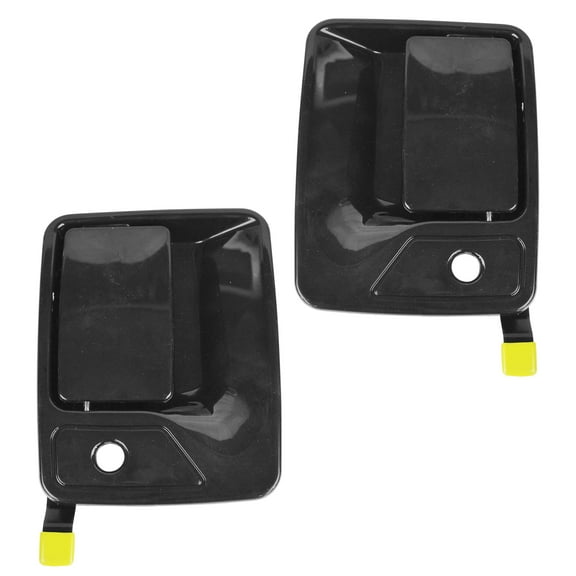 TRQ Smooth Front Exterior Outside Door Handles & Set for Super Duty DHA36956