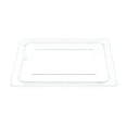 thumbnail image 2 of Cambro 20CWC135 Camwear Food Pan Cover - Half Size, Flat, Clear, 2 of 5