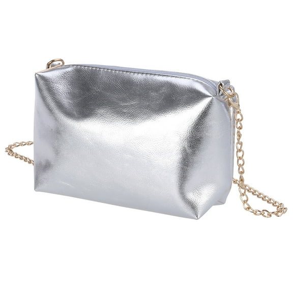 Masteelf 2 Pcs/Set Sequin Accessories Stylish Satchel Miss Woman 27.00X9.00X19.00CM Brown