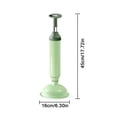 thumbnail image 4 of Toilet Plunger High Pressure Pump Clogging Drain Unclogger Vacuum Toilet G9Y2 Pipes Strong Household Suction Cleaners, 4 of 7