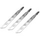 thumbnail image 3 of 10 Piezas Hojas de de Calar T de 101 mm Y 4 Pulgadas Conjunto de Calar Recubierta de Diamante Albañilería Herramientas Eléctricas para Cortar Azulejos de Granito Accesorios, 3 of 8