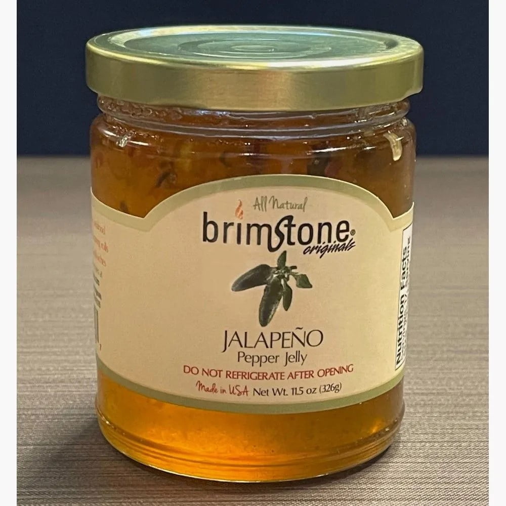 Brimstone Originals Jalapeno Peper Jelly, 11.5 OZ, 6 Pack