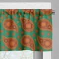 thumbnail image 5 of Ambesonne Paisley Valance & Curtain, Eastern Traditional, 55"x36", Multicolor, 5 of 6