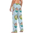 thumbnail image 5 of GZHJMY Owl Pajama Pants for Men, Lounge Pants Lightweight Men Pajama Bottoms with Drawstring Pockets, Christmas New Year Birthday Gifts, Large, 5 of 6
