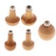 thumbnail image 5 of 5 Tamaños De Reemplazo De Manijas De Natural Con Collares De Metal Para Herramientas Caseras De Bricolaje Manualidades Macarena reemplazo de mango de madera, 5 of 8