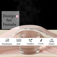 thumbnail image 6 of Yintry Teen Girls Mid Waist Cotton BriefS Underwear, 8 Pack, Sizes 10-16 T, 6 of 6