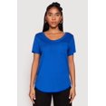 thumbnail image 2 of Women's Scoop Neck Pocket T Shirt, 2 of 4