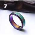 thumbnail image 2 of LAICAIW 6MM Unisex Stainless Steel Dice Number Rotatable Ring, 2 of 5