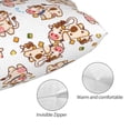 thumbnail image 3 of Fotbe Farm Cow Animal Funda de Almohada Decorativa Estilo Occidental, Lujo en Algodón, Fundas para Almohadas King, Cojín Estampado para Decoración del Hogar-16"x24", 3 of 6