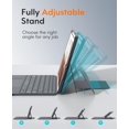thumbnail image 4 of CHESONA Rugged Keyboard Case for iPad 9th 2022/8th/7th Generation, Magnetic Detachable Case, Premium Trackpad, 15&Acirc;&deg;-180&Acirc;&deg; Adjustable Stand, Portrait/La, 4 of 9