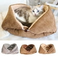 thumbnail image 1 of EIMELI Pet Blanket Multifunctional Foldable Corduroy Warm Soft Cat Bed Mat for Dog, 1 of 10
