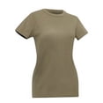 thumbnail image 2 of Rothco Womens Long Length T-Shirt, Coyote Brown, XS, 2 of 4