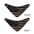 thumbnail image 6 of Goofa American Flag with Desert Camouflage Pattern Pet Scarf Bandana - Adjustable and Comfortable,Dog Scarf Bib Kerchief Breedfor Dogs and Cats-Large, 6 of 8