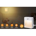 thumbnail image 3 of Dww-LED Luz Nocturna Batería Pack de 2, Luz Nocturna con Sensor de Movimiento, Encendido/Apagado Automático, Luz Nocturna Infantil 4000K Blanco Natural, Lámpara de Armario Adhesiva para, 3 of 5