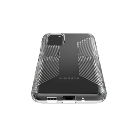 Speck - Presidio Perfect Clear + Grip Case for Samsung Galaxy S20+ 5G - Clear/Clear